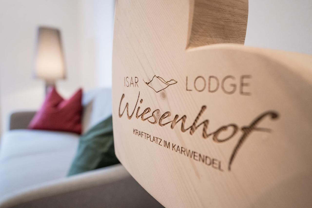 Hotel Garni Isarlodge Wiesenhof Scharnitz Kültér fotó